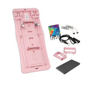 Placa Pilates Multifunctionala Pliabila Fitli, Studio de Antrenament Acasa, Roz