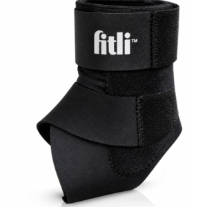 Orteza de Glezna Fitli, Stabilizator Reglabil cu Rigidizare Laterala, Unisex, Negru